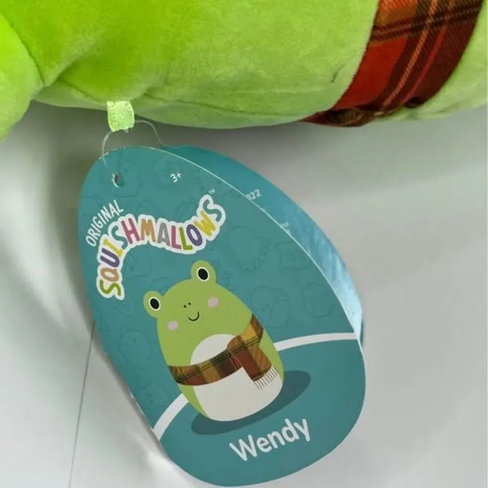 Squishmallows Wendy the Frog with Scarf